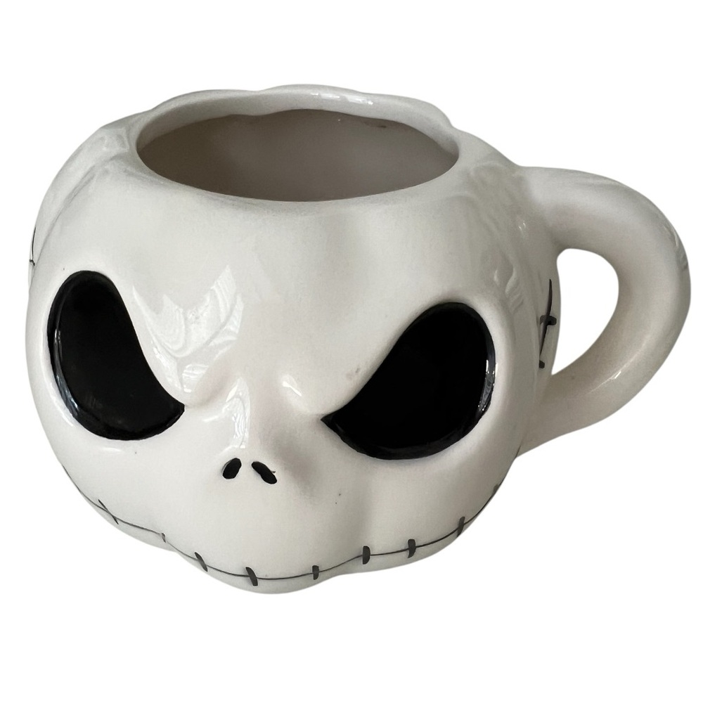 DISNEY Jack Skellington Figural Mug Nightmare Before Christmas Sculpted New